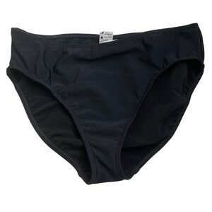 Shape Fx Swim women's swimsuit bikini bottom color black size 10